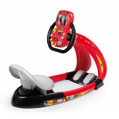 Smoby Cars Auta XRS Symulator jazdy V8 + uchwyt 370215
