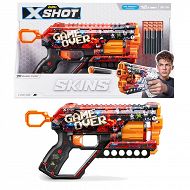 ZURU X-Shot Wyrzutnia Skins Griefer Game Over 12 strzałek 36561D