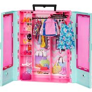 Barbie Garderoba walizeczka z kolekcją ubranek i akcesoriów dla Barbie HKR92