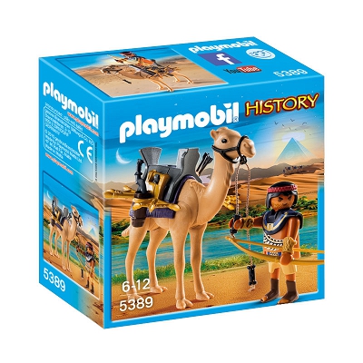 Playmobil - Egipski wojownik z wielbłądem 5389