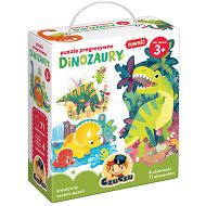 CzuCzu - Puzzle progresywne Dinozaury 1538