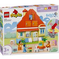 LEGO DUPLO Bluey Dom rodzinny Blue z grą pamięciową 10459