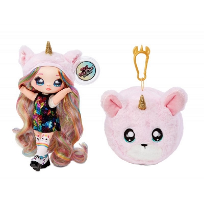Na! Na! Na! Surprise - Lalka Britney Sparkles w balonie z pomponem i confetti 565987 F