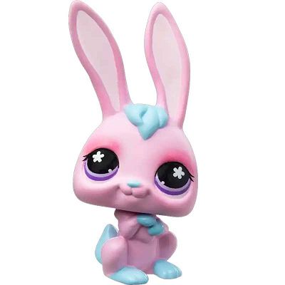Littlest Pet Shop seria 6 Zwierzątko Nr 484 Królik