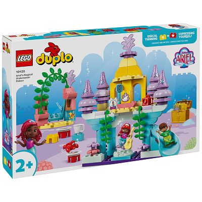 LEGO DUPLO Disney Magiczny podwodny pałac Arielki 10435