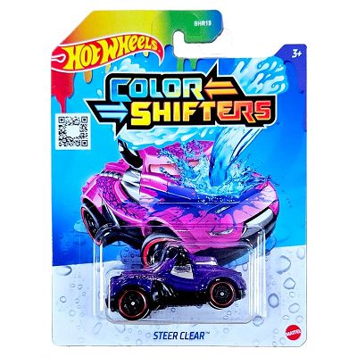 Hot Wheels - Autokolorowańce Auto zmieniające kolor Steer Clear HXH07 BHR15