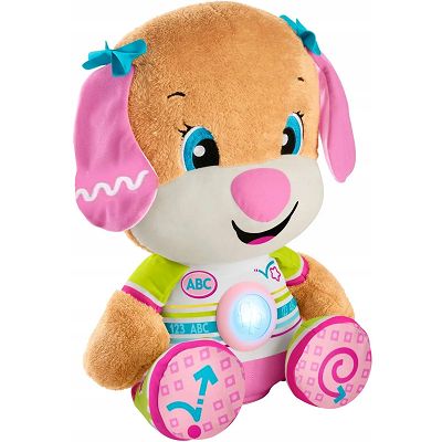 Fisher Price Ucz się i śmiej - Wielka Siostrzyczka Szczeniaczka PL HCJ39