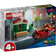 LEGO Marvel Super Heroes - Iron Man z motocyklem i Hulk 76287