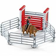 Schleich - Kowboj ujeżdżający byka 41419