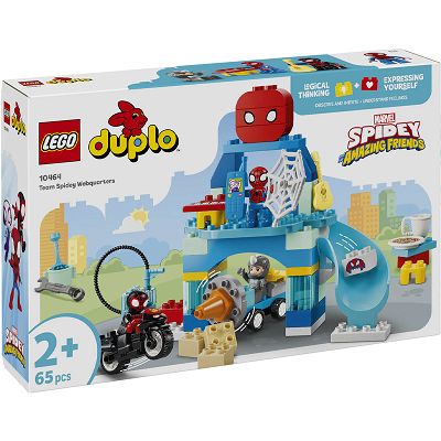 LEGO DUPLO Spidey Kryjówka Pajęczej Drużyny 10464