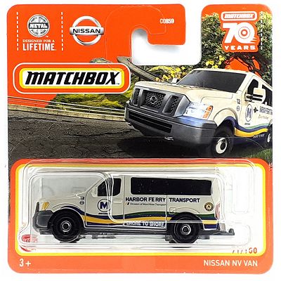 Matchbox - Samochód Nissan NY Van HLD12 C0859