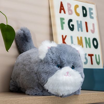 Huggy Luv Interaktywny Kot szary DKO0221