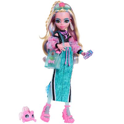 Monster High - Lalka podstawowa Lagoona Blue + zwierzątko JHK33