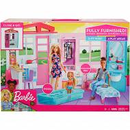 Barbie - Przytulny domek z wyposażeniem FXG54