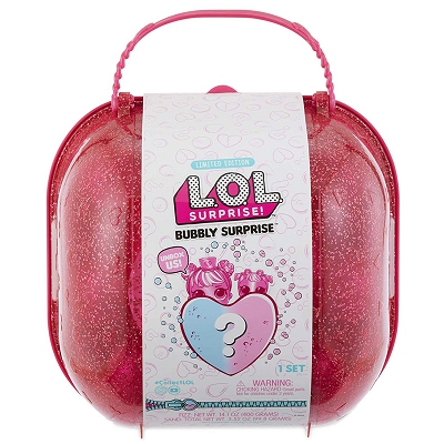 MGAE - LOL Pearl Bubbly laleczka zwierzak w różowej walizce 558378