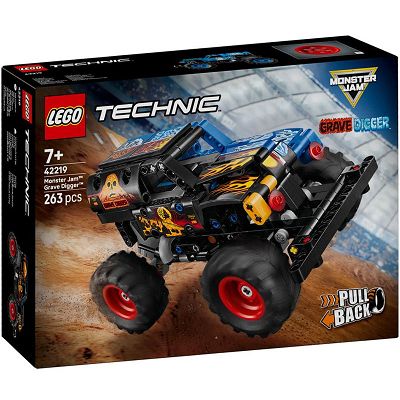 LEGO Technic Monster Jam Grave Digger Ogień i lód 42219