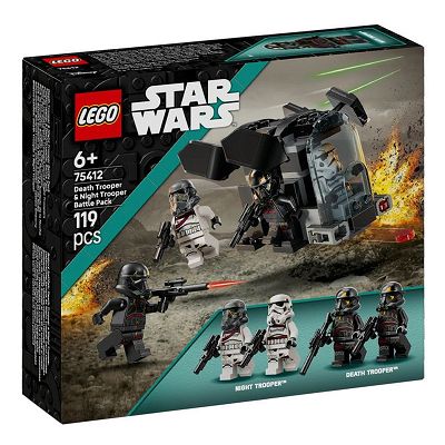 LEGO Star Wars Szturmowiec Śmierci i nocny szturmowiec - zestaw bitewny 75412