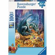 Ravensburger - Puzzle Smok w jaskini 100 elem. 129409