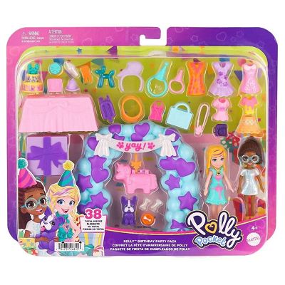 Polly Pocket Zestaw modowy Przyjęcie urodzinowe JCC33