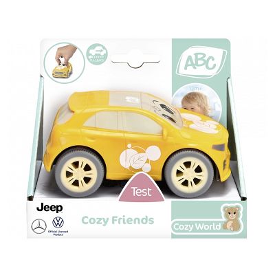 Dickie ABC Cozy World Cozy Friends żółty Mercedes 4111013