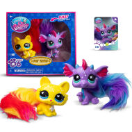 Littlest Pet Shop 2-pak seria 6 Cyberpet City Zwierzaki #487 i #488 01197