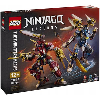 LEGO Ninjago Bliźniacze tytanowe mechy 71870