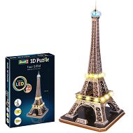 Revell Puzzle 3D Wieża Eiffel multicolor LED 00150