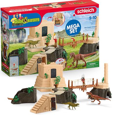 Schleich Dinozaur - Megazestaw Wyprawa do Świątyni Dinozaurów 42656