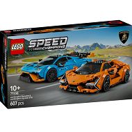 LEGO Speed Champions Lamborghini Revuelto i Huracán STO 77238