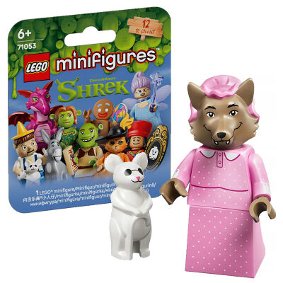 LEGO Minifigures seria Shrek Figurka Wielki Zły Wilk 71053