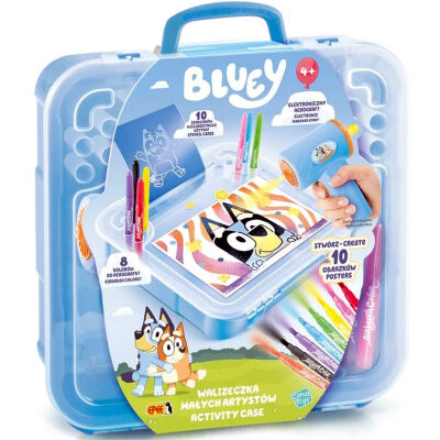 Bluey Walizeczka małych artystów z aerografem 60825