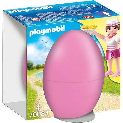 Playmobil - Kelnerka przy ladzie 70084
