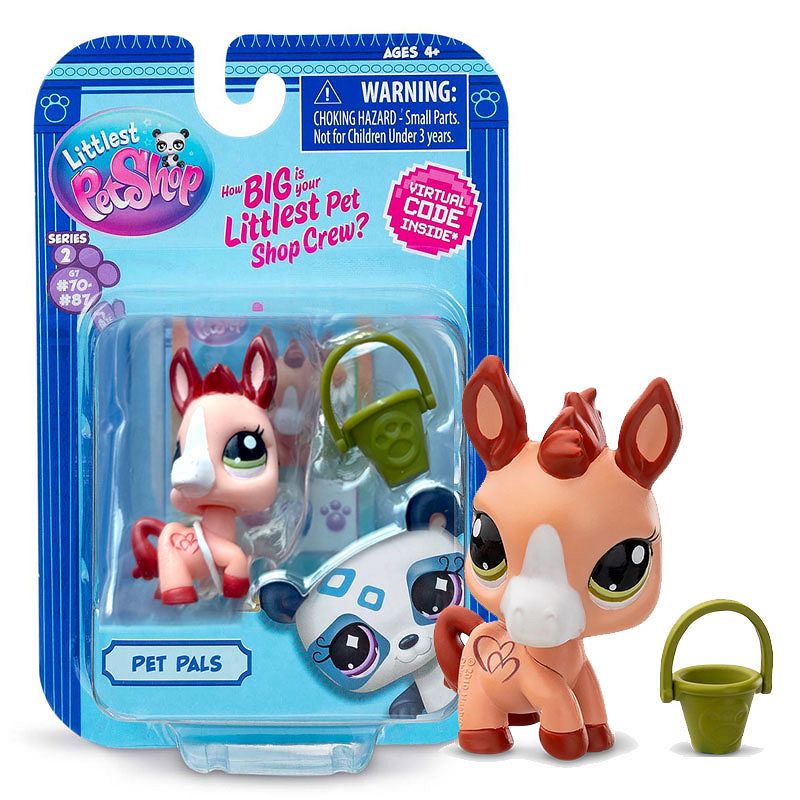 Littlest Pet Shop seria 2 Zwierzątko Nr 87 Osiołek LPS00522