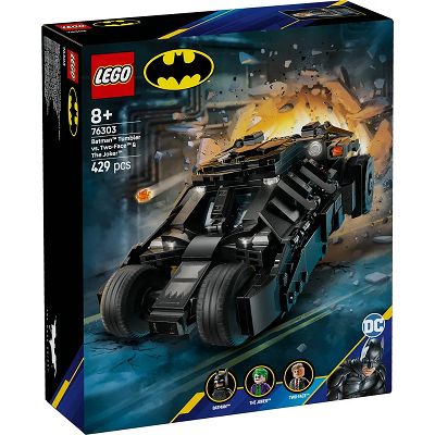 LEGO DC Comics Super Heroes - Tumbler Batmana kontra Dwie Twarze i Joker 76303