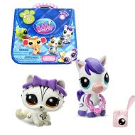 Littlest Pet Shop seria 4 Stylin Stripes 2-pak #249 i #250 00600