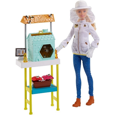 Barbie - Lalka Pszczelarka z aksesoriami FRM17