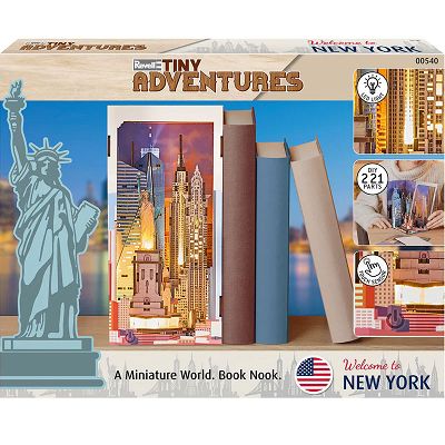 Revell Tiny Adventures New York miniature world BOOK NOOK 221 el. 00540