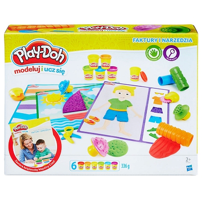 Hasbro - Ciastolina Play-Doh Zestaw faktury i narzędzia B3408