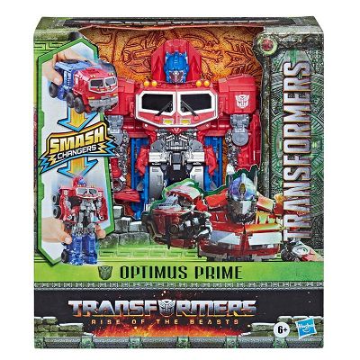 Hasbro Transformers Rise of the Beasts - Figurka Optimus Prime Smash Changer F4642 F3900