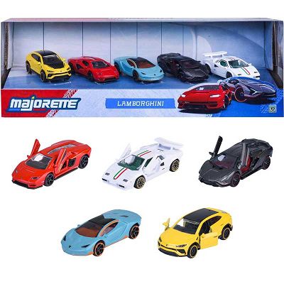 Majorette Lamborghini zestaw pojazdów 5-pak 2105001