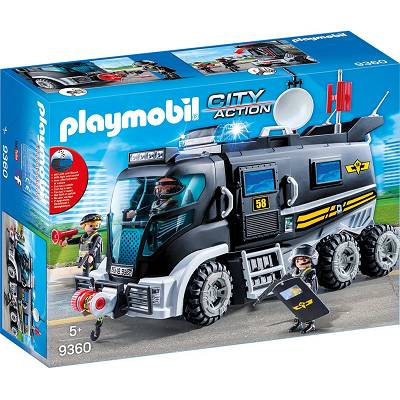 Playmobil - Pojazd jednostki specjalnej ze światłem i dźwiękiem 9360