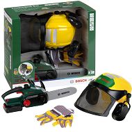 Klein Zestaw Drwala z piłą łańcuchową przyłbicą i rękawicami 8197