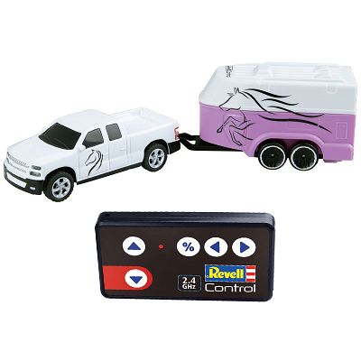 Revell RC - Mini RC Car Samochód z przyczepą do koni 2,4GHz 23567