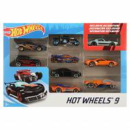 Hot Wheels - Samochodziki 9pak X6999