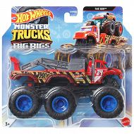 Hot Wheels - Monster Trucks Big Rigs - 6-kołowa ciężarówka The 909 HWN90 HWN86