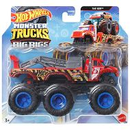 Hot Wheels - Monster Trucks Big Rigs - 6-kołowa ciężarówka The 909 HWN90 HWN86