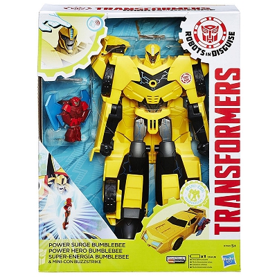 Hasbro - Transformers Power Surge Bumblebee z Mini Con Buzzstrike B7069