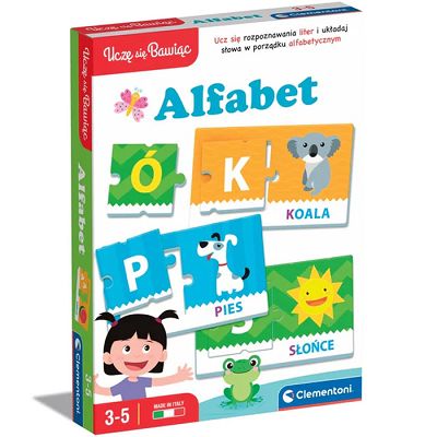 Clementoni Uczę się Bawiąc Alfabet 50766