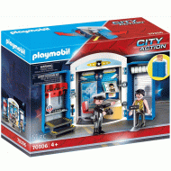 Playmobil - Play Box Posterunek policji 70306
