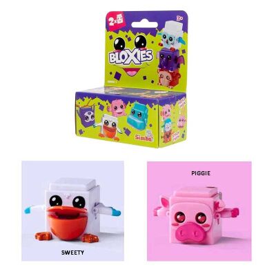 Simba Bloxies Sweety i Piggie Figurki z ruchomymi elementami 2-pak 5952626